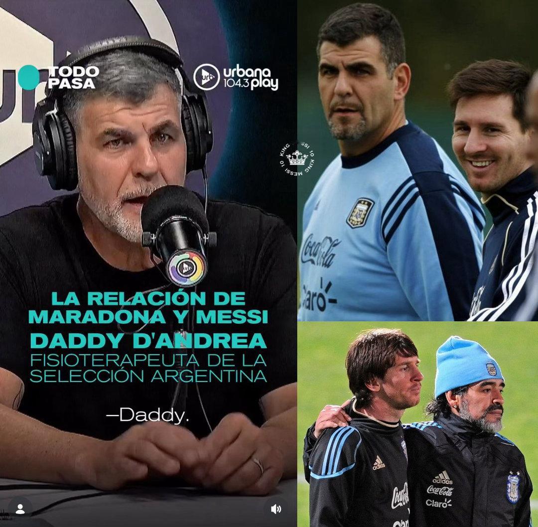 🎙马塞洛🇦🇷（阿根廷队理疗师）🗣️：“就说说他当时和迭戈在一起时所见所感