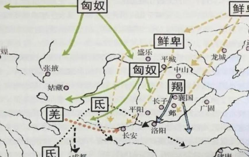 为什么汉朝直至灭亡前夕，周围那么多胡人都无法打进中原？


在汉朝漫长的边境线上