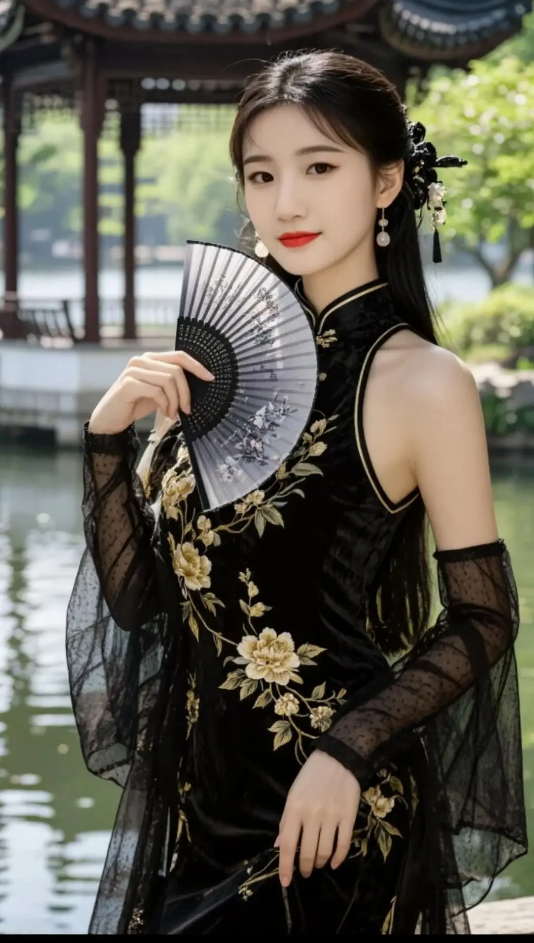 AI古风旗袍写真ai创作