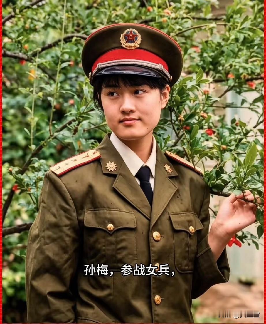 孙梅，参战女兵，三等功臣
1987年，刚满16岁的孙梅参军成为一名Tx兵。
入伍