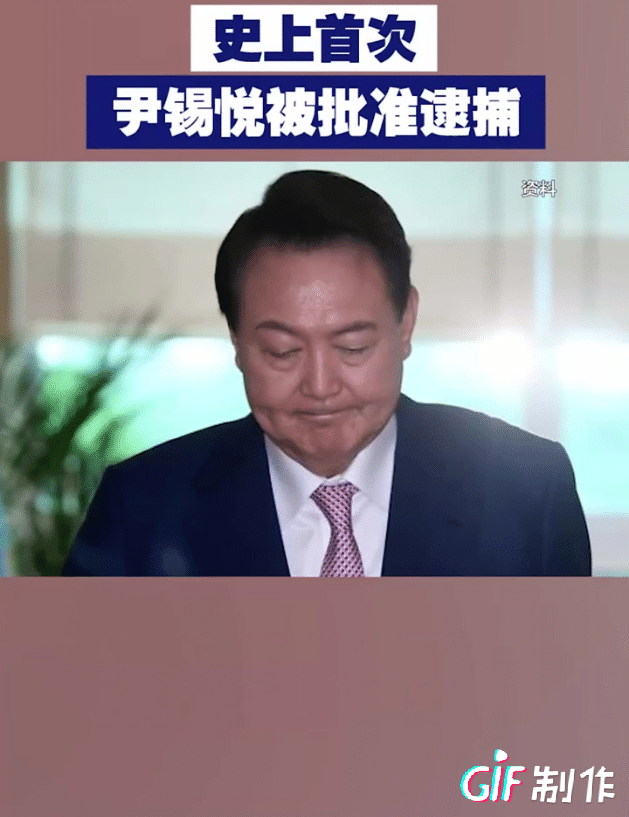 韩国乱套了，法院批准逮捕尹锡悦，这是韩国历史首次出现现任韩国总统被逮捕，逮捕理由