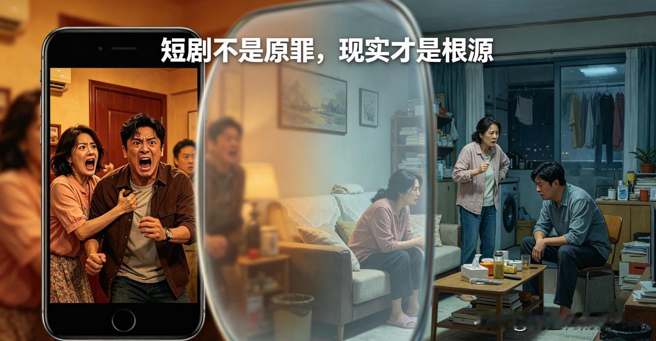 很多人都在批评：现在的网络短剧，到处充斥着不良价值观。

这话没错，但我们也不能