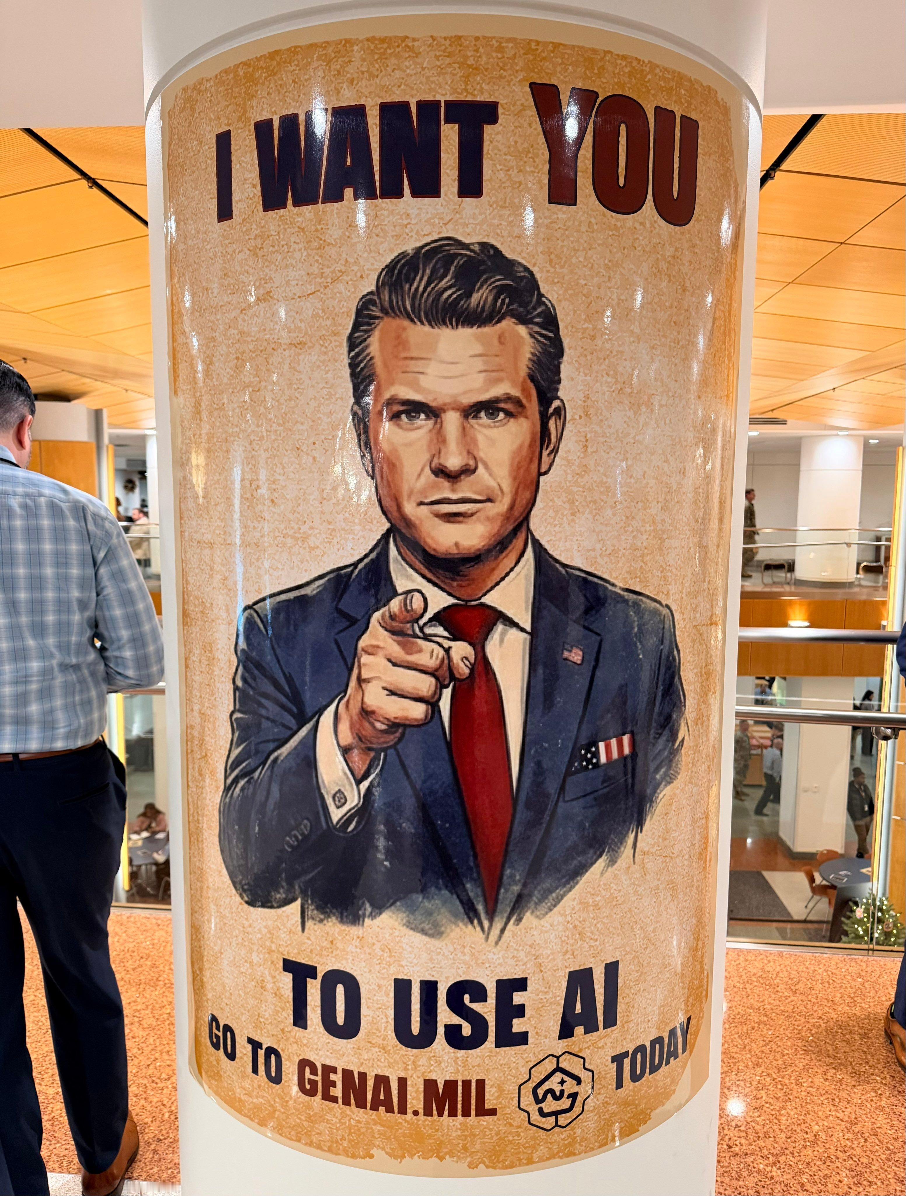 昨天，美国【注】国防部上线自用的Gemini Enterprise（企业版）AI