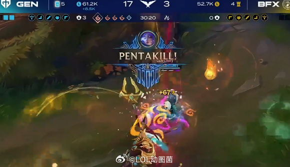 Ruler芸阿娜五杀Ruler决赛五杀 ruler五杀芸阿娜！！ 