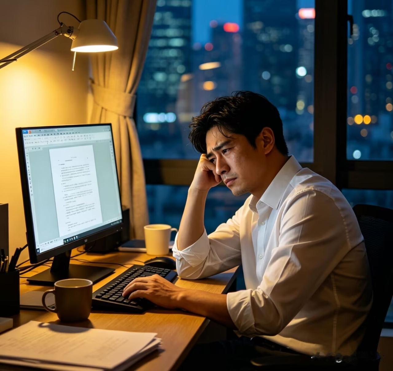 以前以为上班是实现价值、追逐理想。
 
长大后才懂，上班最真实的定义：
用自己的
