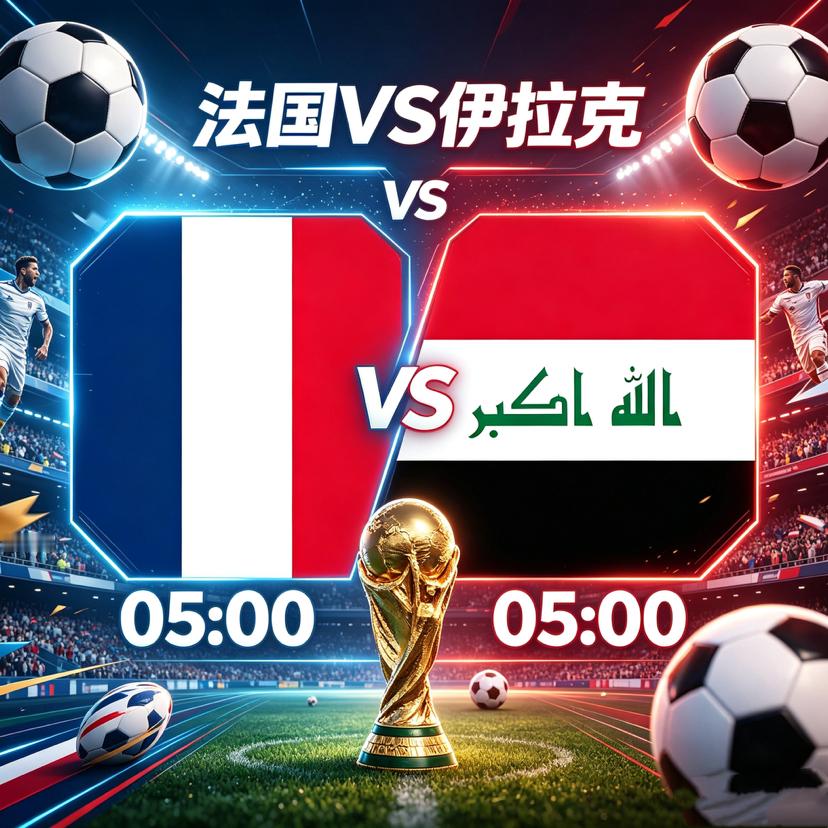 高卢雄鸡欲提前出线 两河雄狮盼爆冷续命——法国VS迎战伊拉克美加墨世界杯 阿根廷