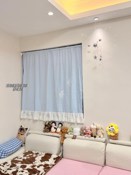 2位数做一个春天感十足的窗帘✨