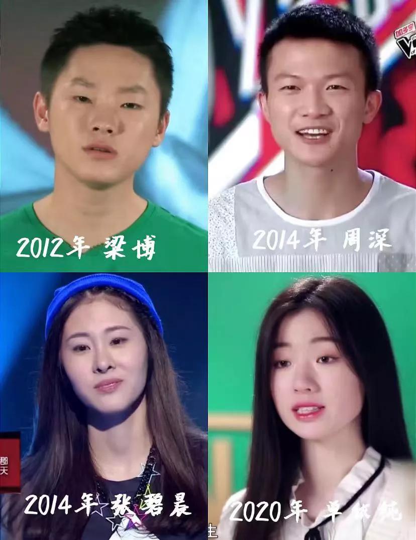 好声音学员也就这几位熬出头了周深
当年以一首《欢颜》亮相，好听到让我起鸡皮疙瘩了
