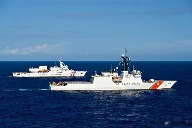 美国在台协会于28日午间，发文揭露美国海岸防卫队与台湾海巡署正紧密协调多项海事目