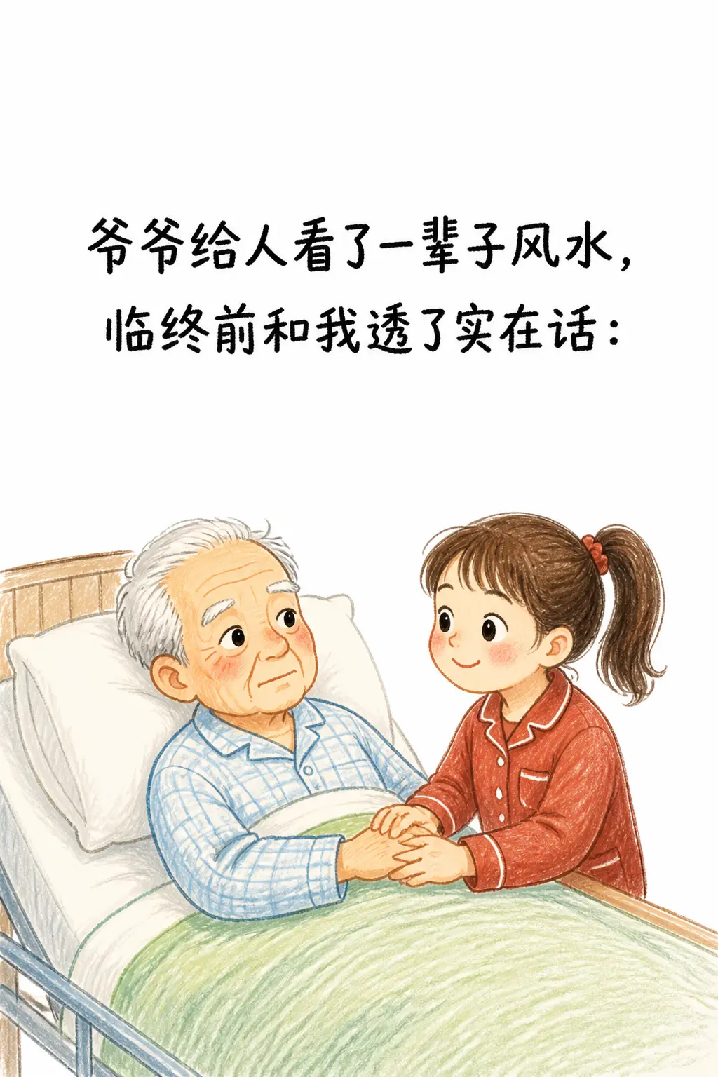 爷爷临终前的实在话：人最大的风水在嘴上