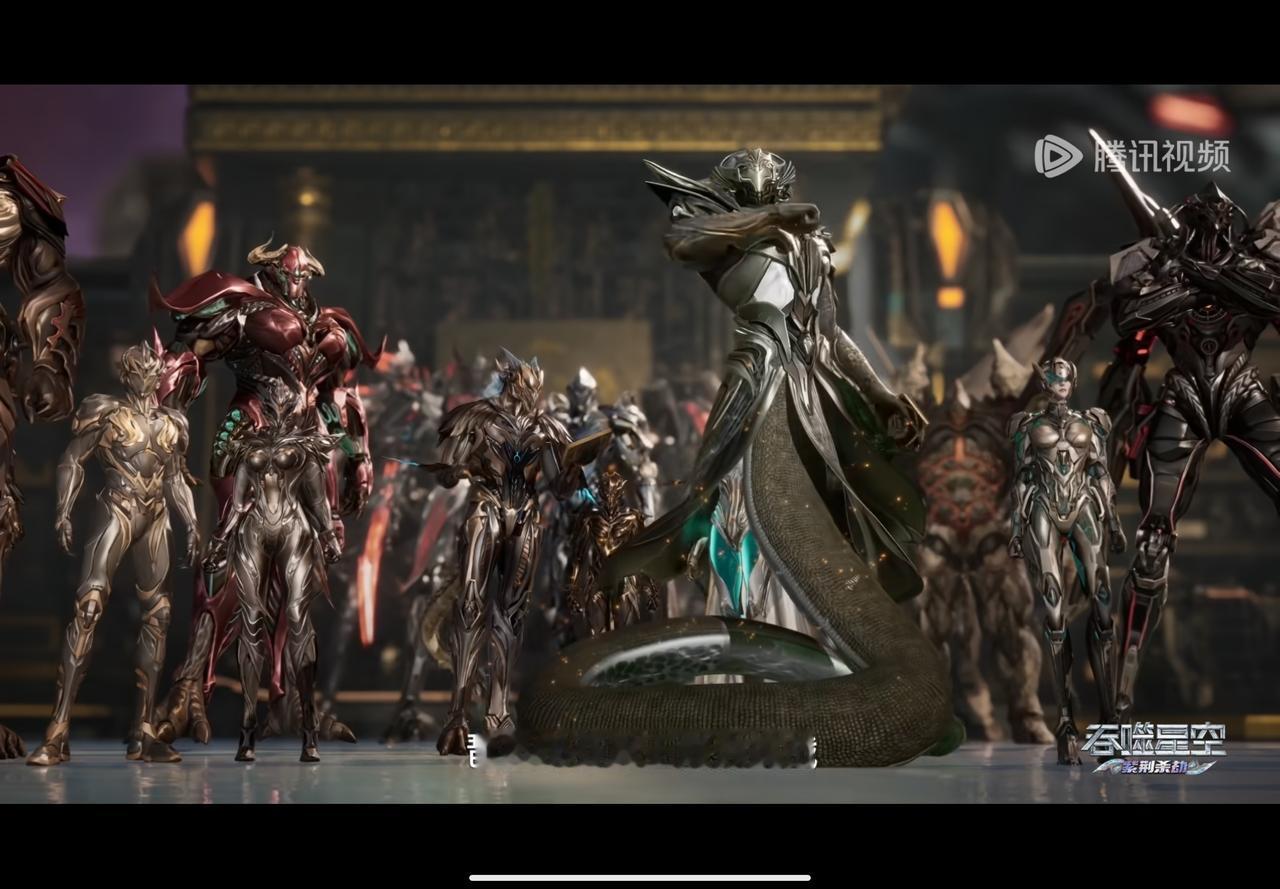 国漫吞噬星空琶恶卡芬思王名字挺那个的，但是你这个造型挺别致啊，还有这个虫族的居然