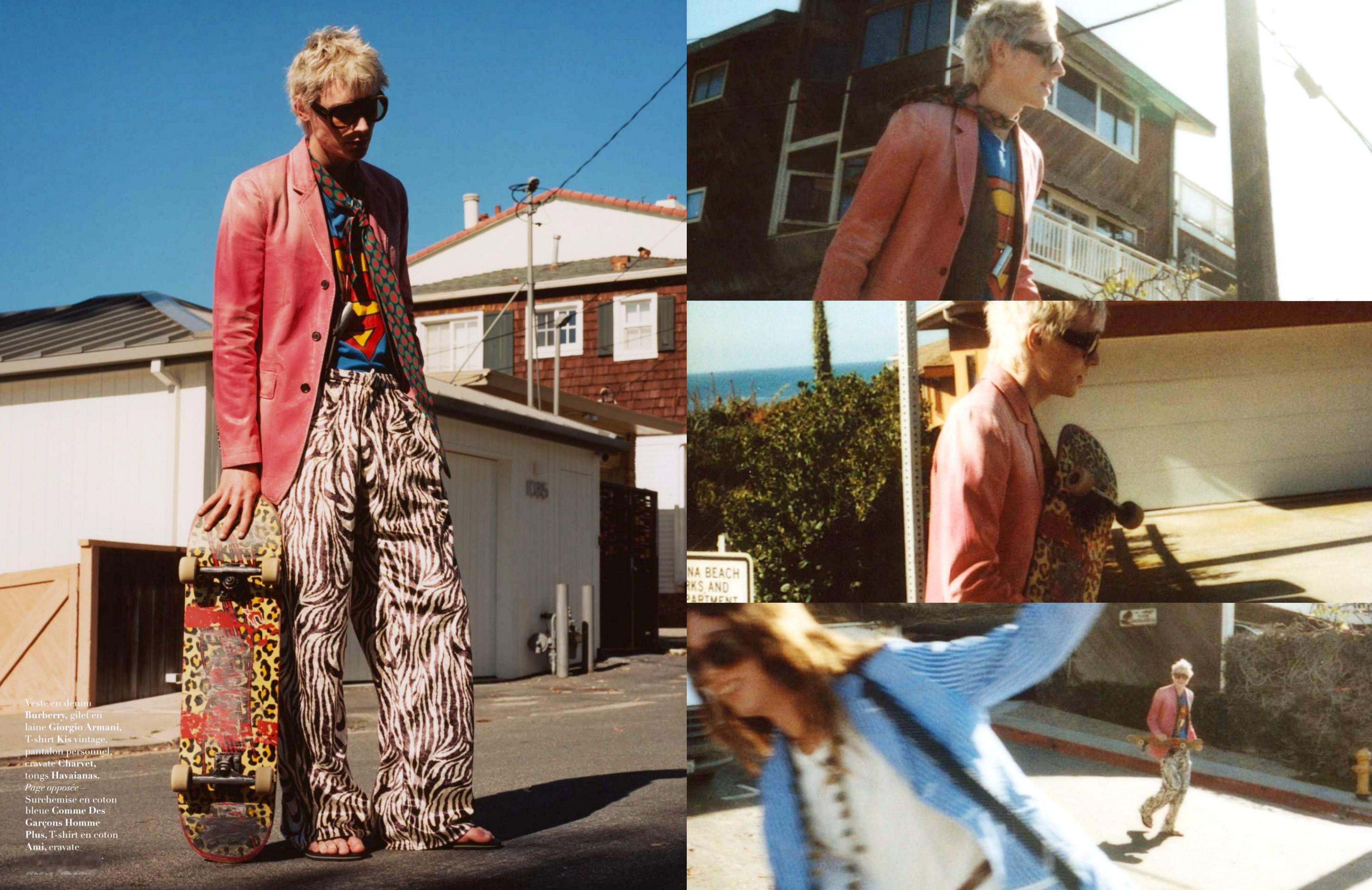 Harper’s Bazaar France Homme SS 2026 摄影 