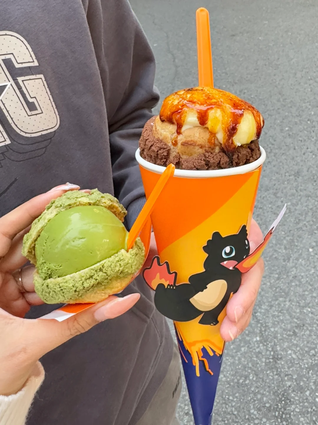 六运终于有了！火山冰淇淋泡芙🔥