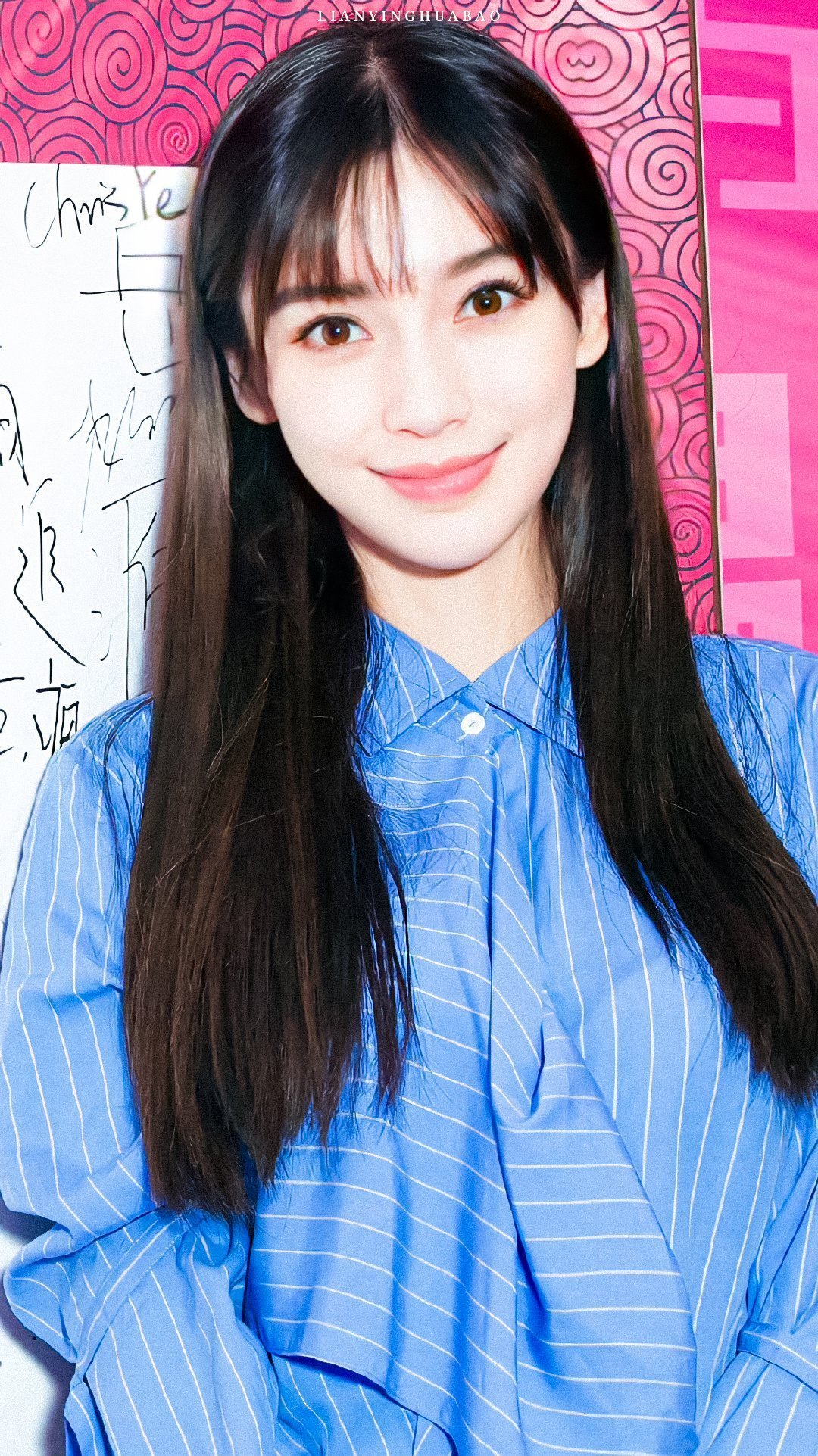 angelababy 🥥angelababy身上的味道最好闻，你笑起来的样子最