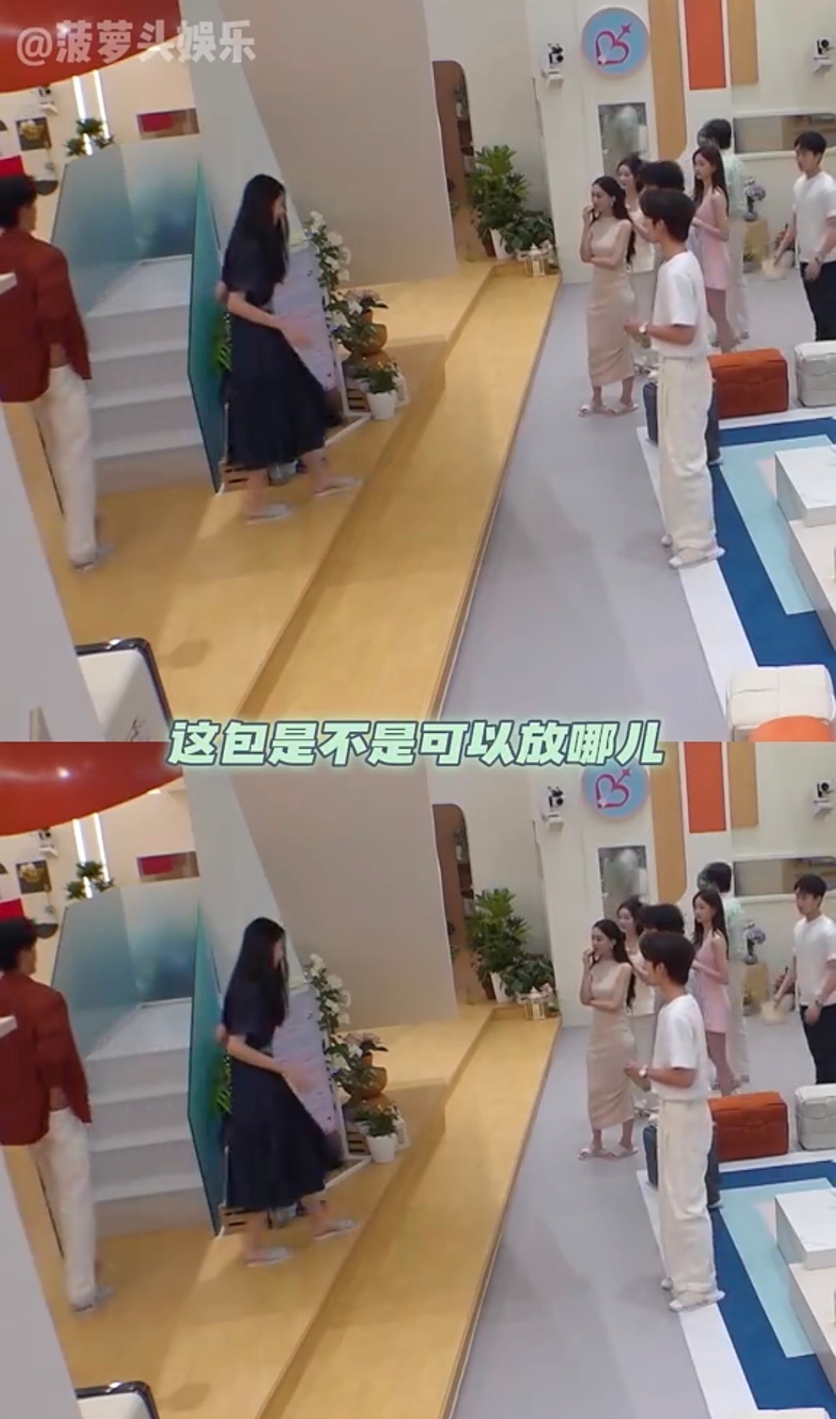恋综女嘉宾1个箱子4个男人搬难得一部真实不刻意的。恋综嘉宾，性格讨人喜欢。 