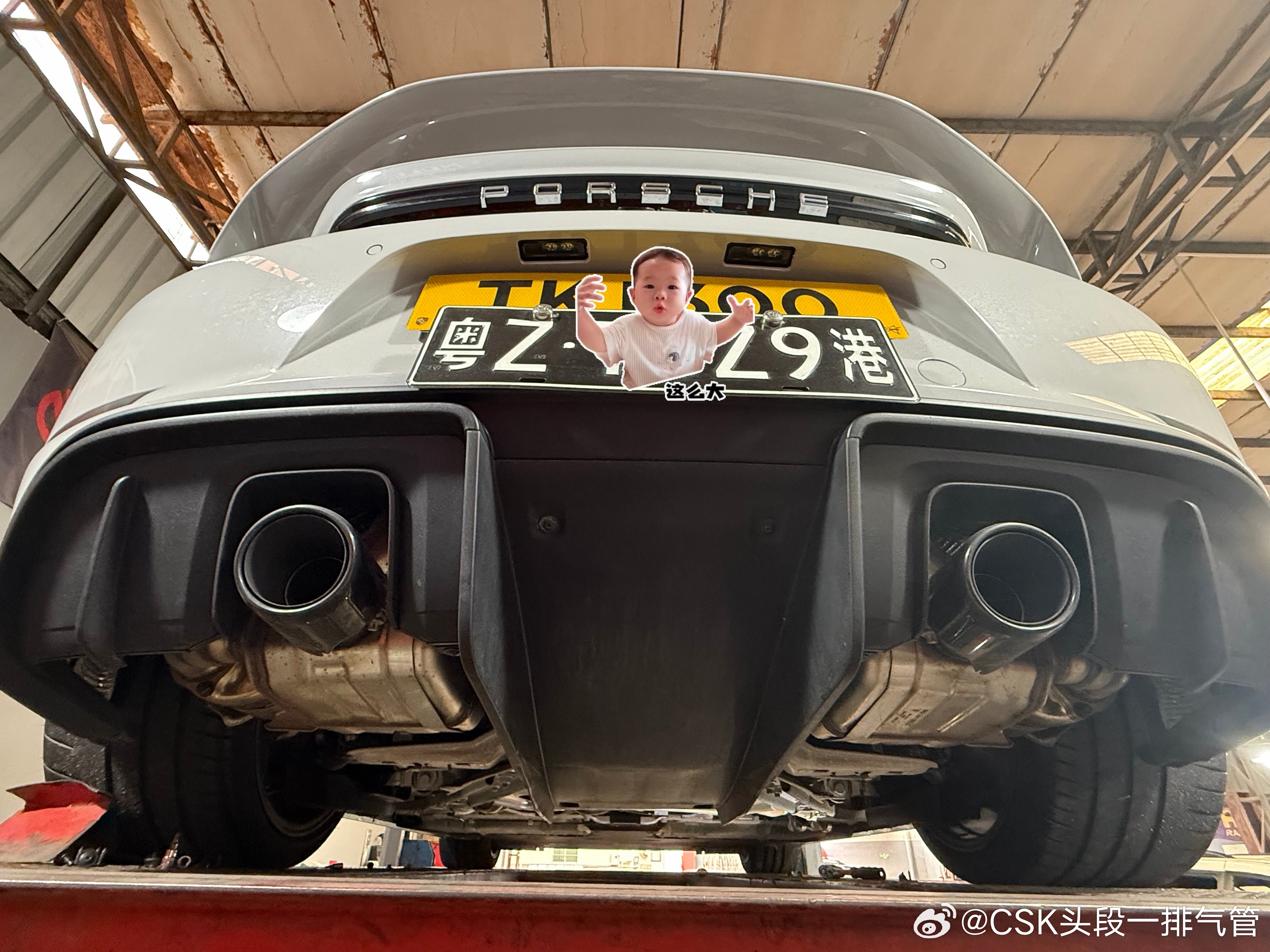 保时捷718 GT4 Spyder 4.0 升级CSK芭蕉 + 高流量头段200