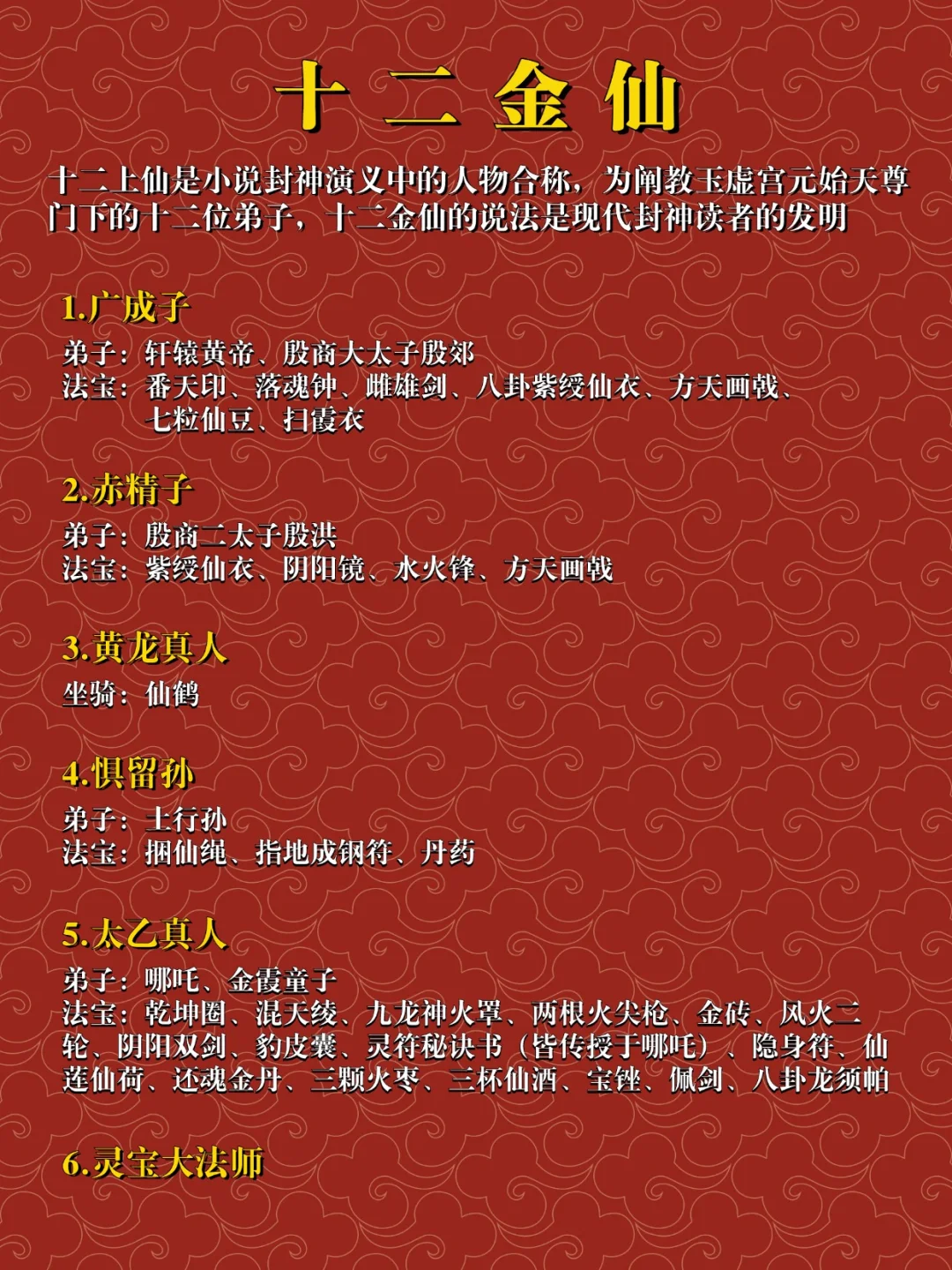 十二金仙
