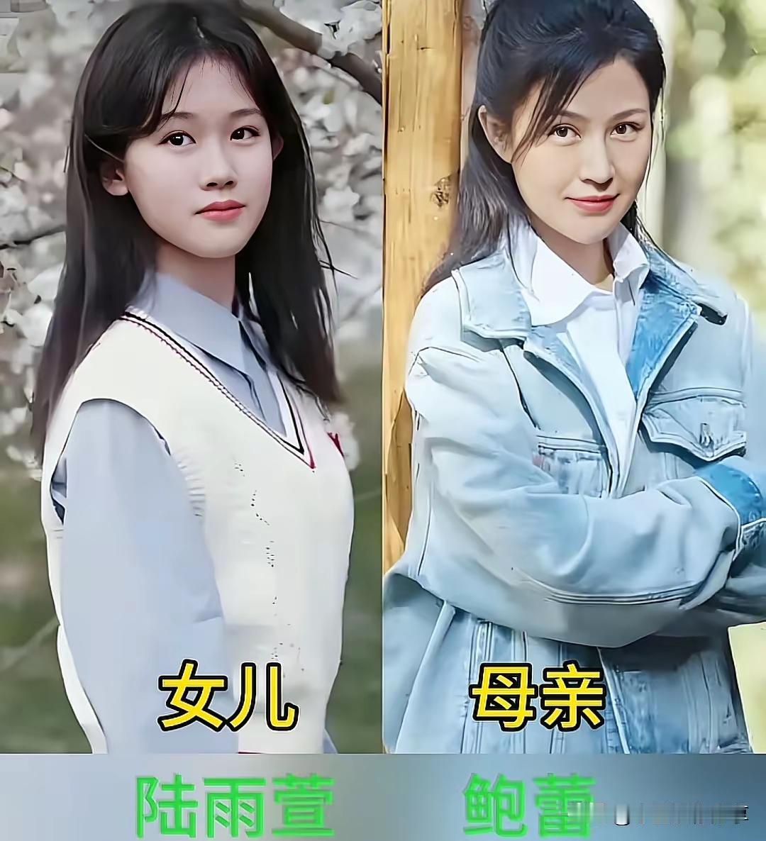 高颜值母女组合 ！这圈里的这12对母女，这颜值真的是太高了 。妈妈们大气，优雅，