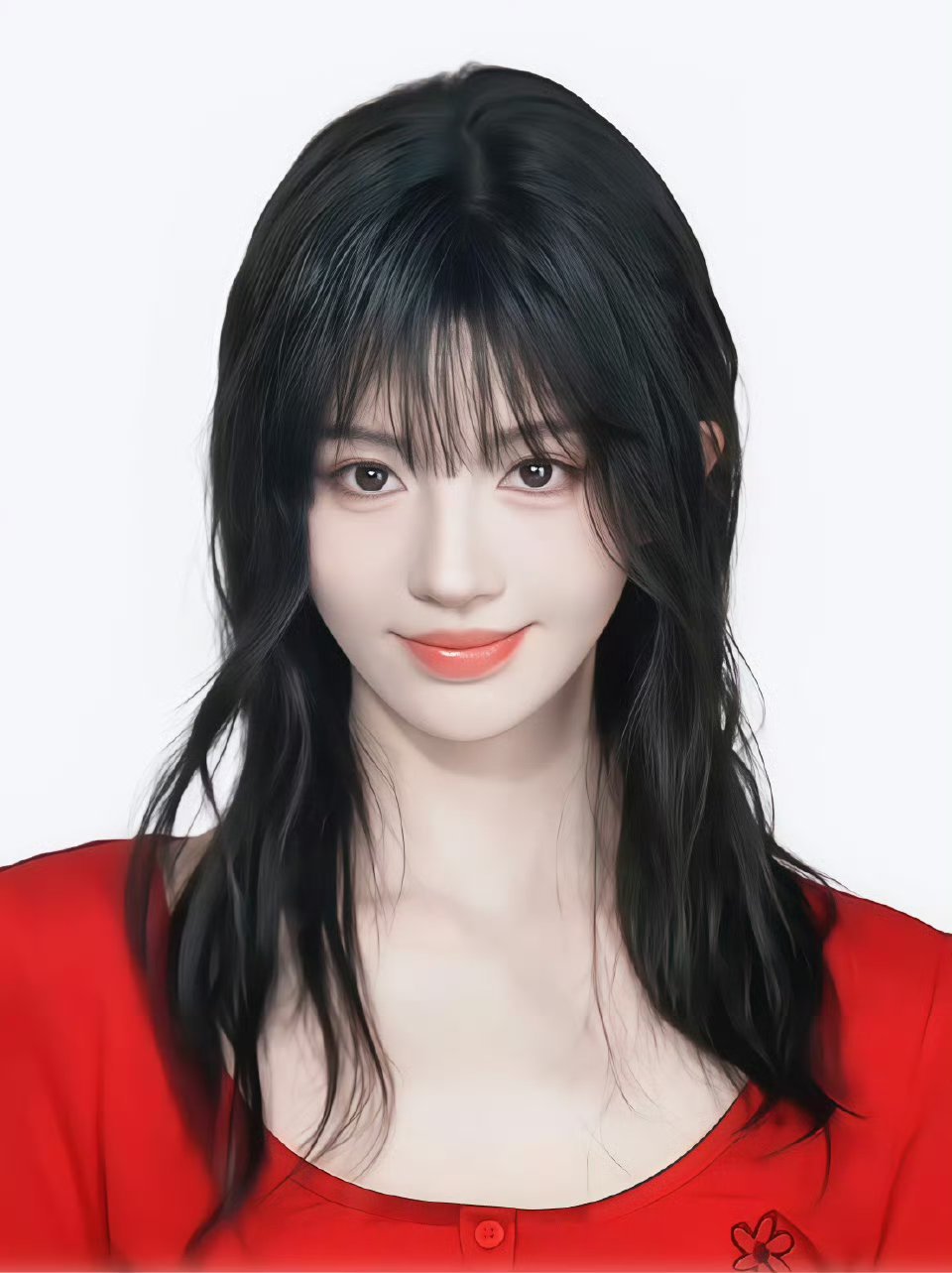 鞠婧祎新造型好美[送花花][送花花] ​​​
