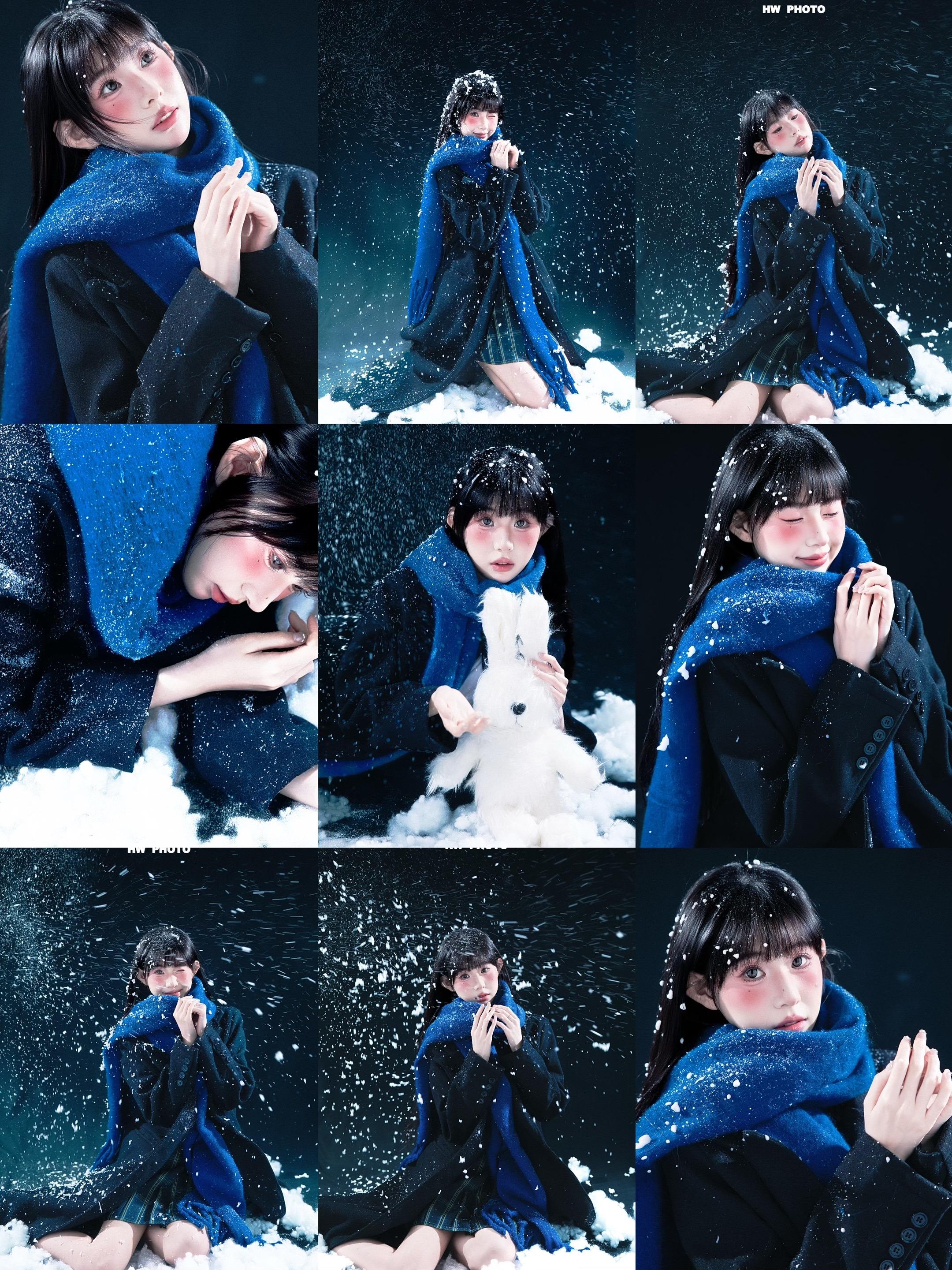 每一片雪花都是冬天的来信💌。