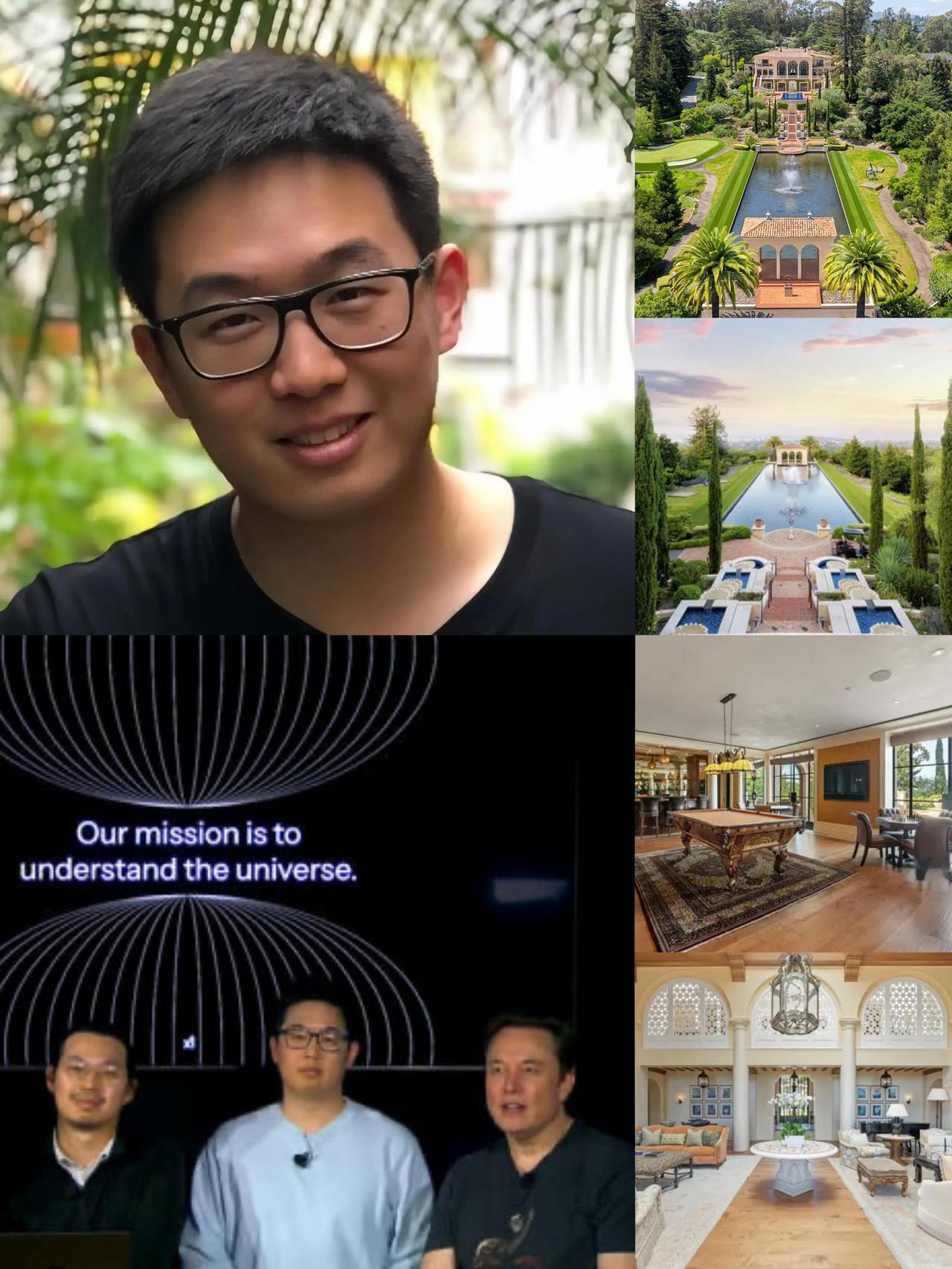 吴宇怀（Tony Wu），1995年生于浙江杭州建德，马斯克xAI联合创始人，当