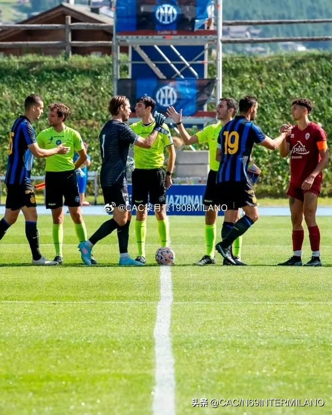 国际米兰U23
新赛季首场热身赛15-0击败格罗西奥
上下半场两套阵容，阿博尼福