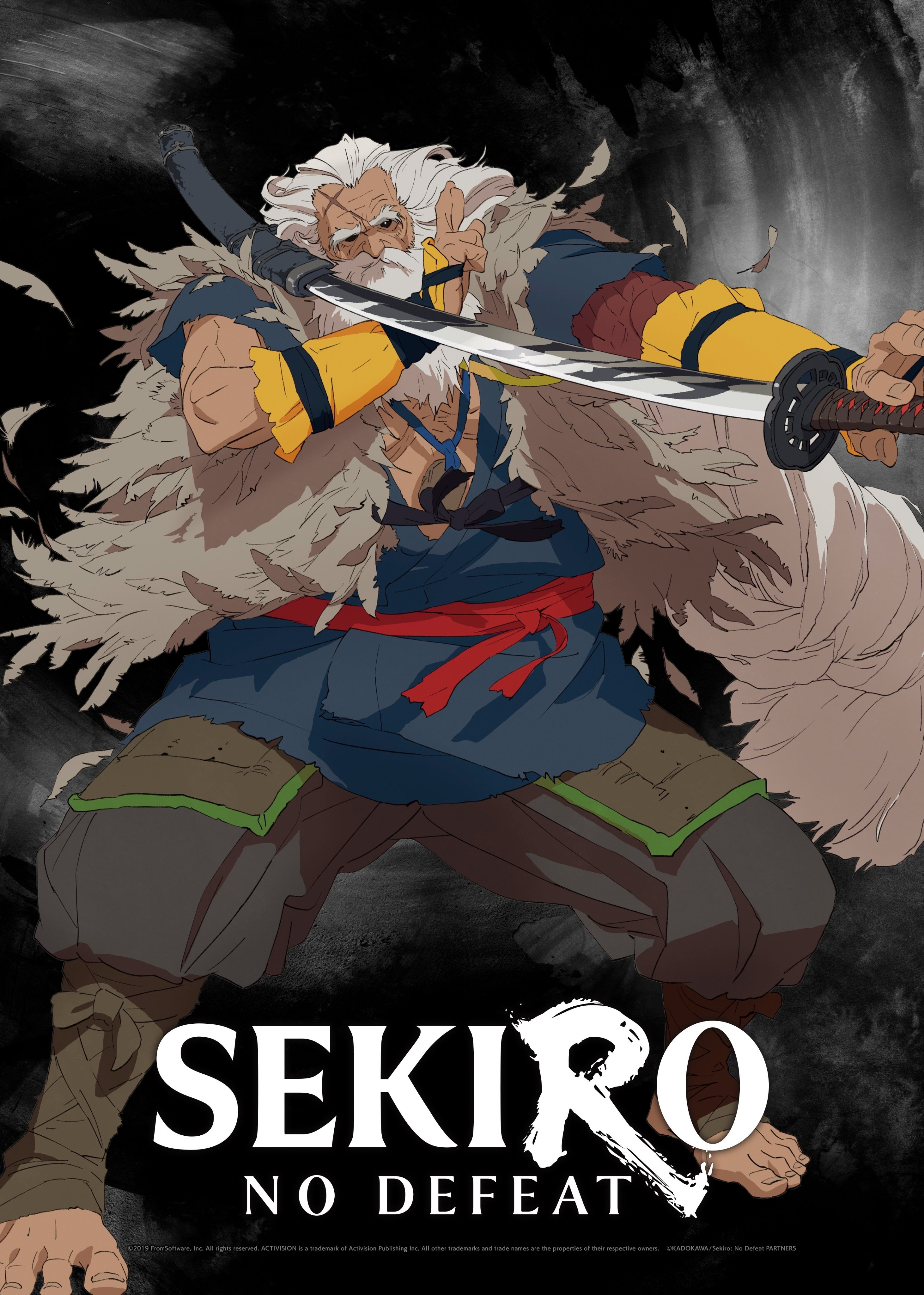《只狼》剧场版动画《SEKIRO: NO DEFEAT》角色海报「枭」「不死半兵