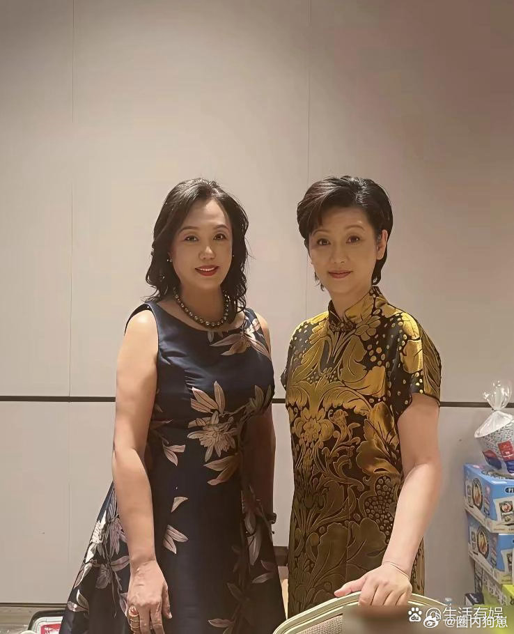徐帆体态丰盈饱满，自带端庄大气的气韵，尽显雍容华贵的独特气质 