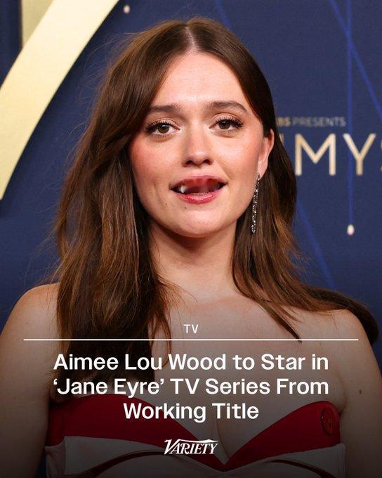 在《白莲花度假村》有出色表现的英国女星艾米·卢·伍德确定将主演新版《简·爱》剧集