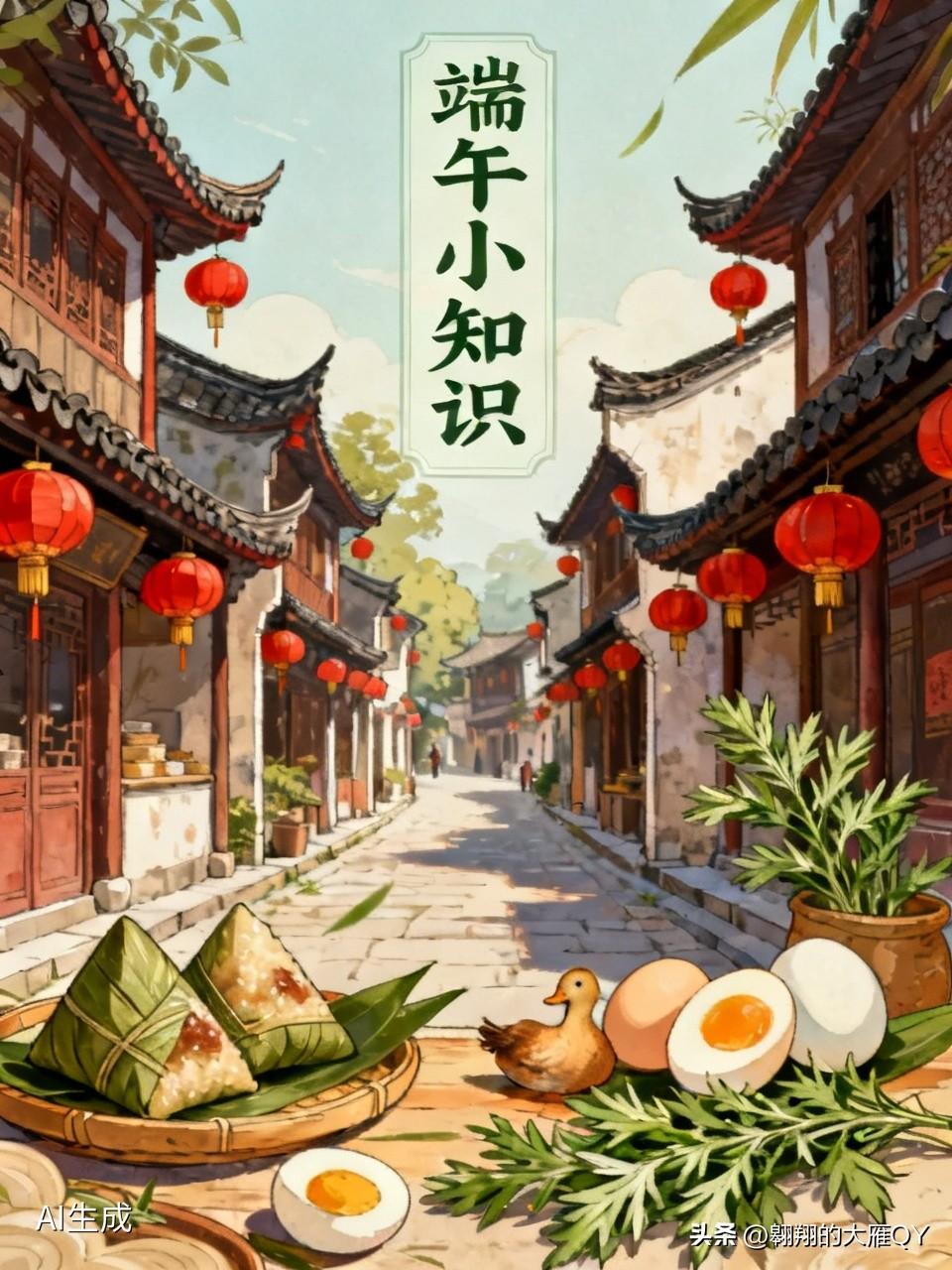 这不，马上要端午节了吗？
有位做街头采访的男子，在街道上问一个过路的男子。
你知