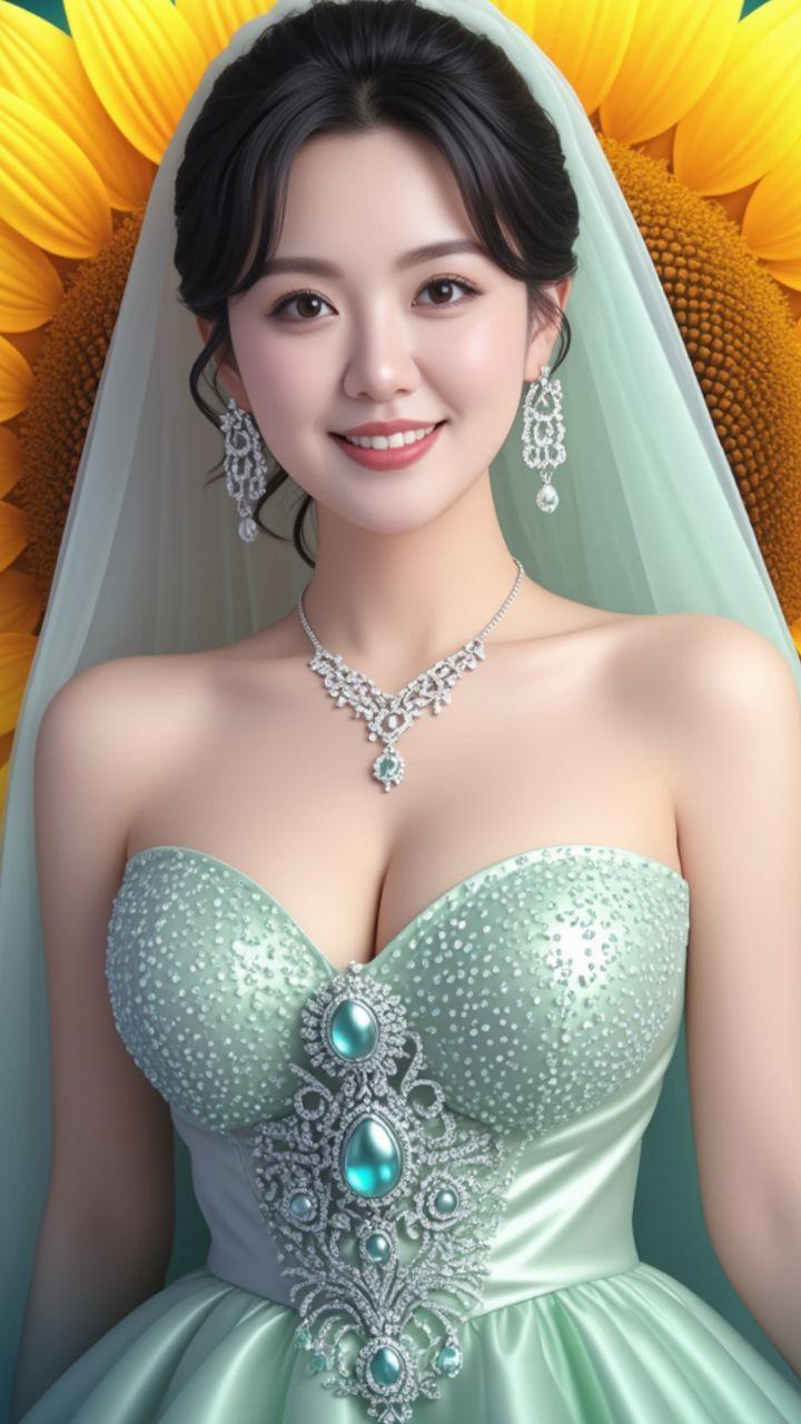 性感小性感 女神 我要上热们 好身材好气质 穿婚纱的样子