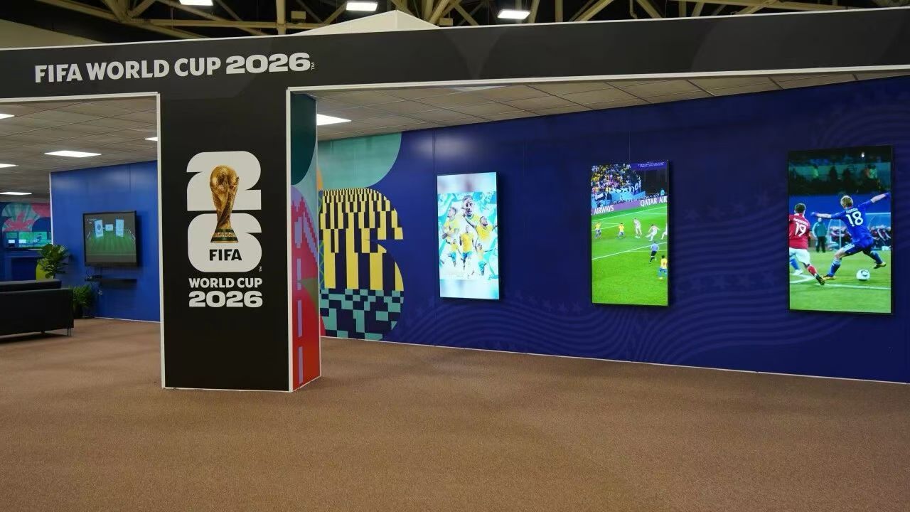 世界杯  的ibc(国际广播中心) 机位设置图 