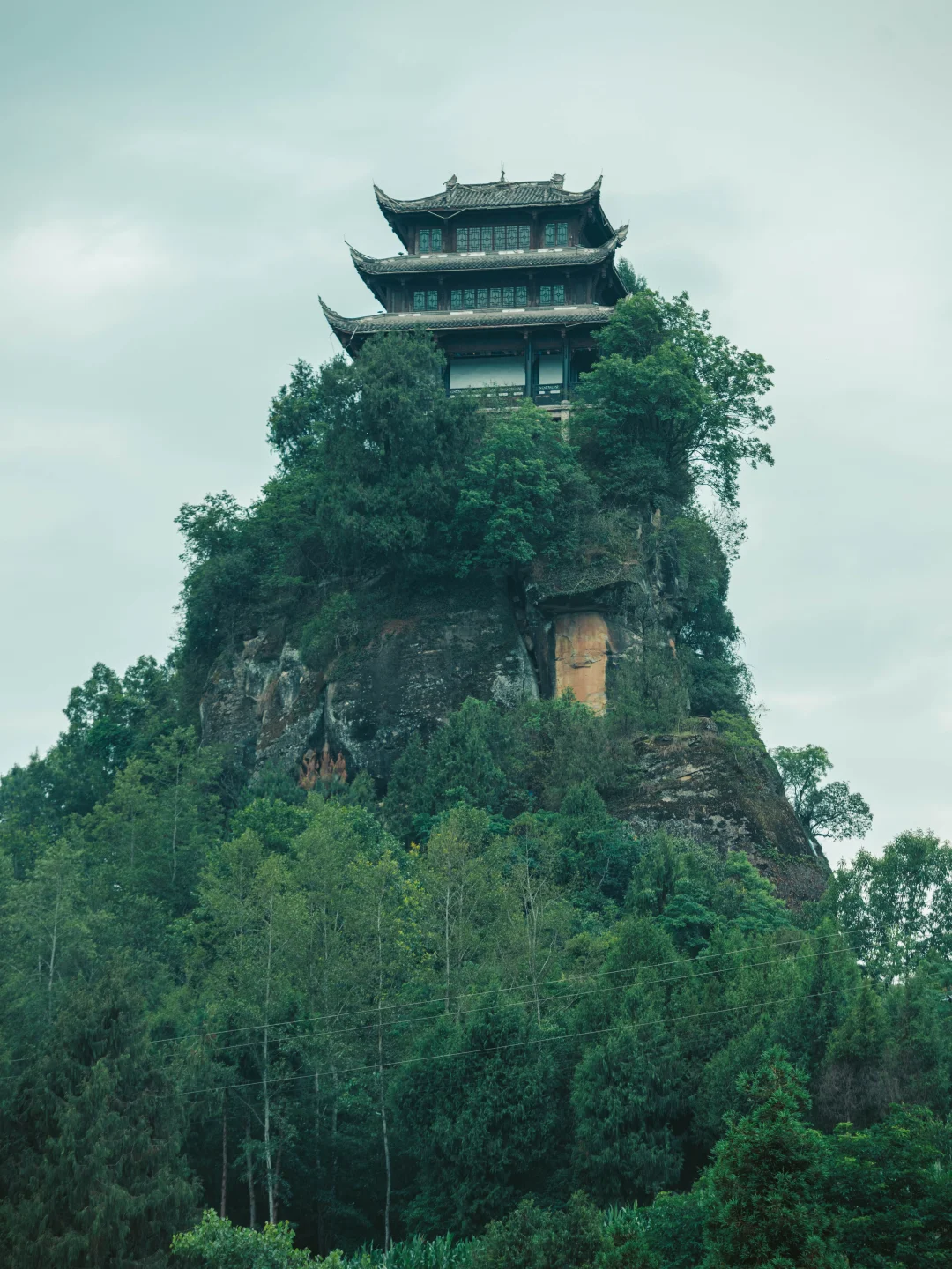 几乎包场，四川被遗忘的仙侠打卡地