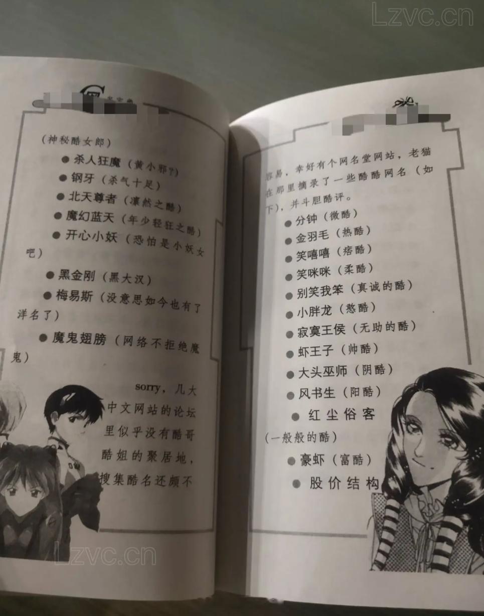 还记得你的第一个网名吗？感觉当年这本书不亚于武林秘籍... 