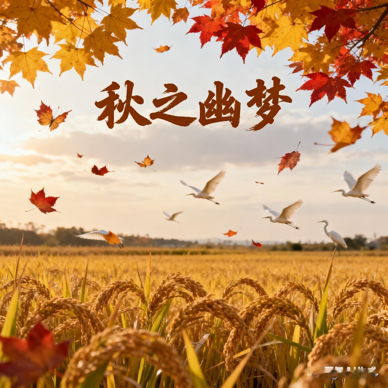 《秋之幽梦》乐韵诗心原创散文:
 

 
在时光的转角，秋，悄然降临。
风，宛如