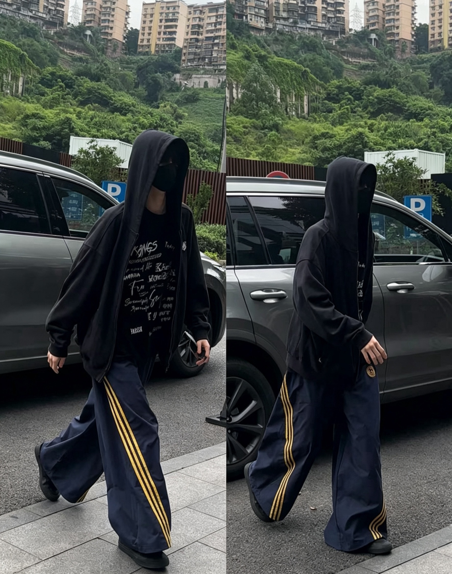 别人的上班路 李煜东的走秀场 