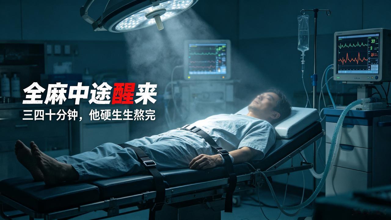 房颤消融最恐怖的瞬间：全麻手术，中途硬生生疼醒
 
做过房颤消融的人都知道，最怕