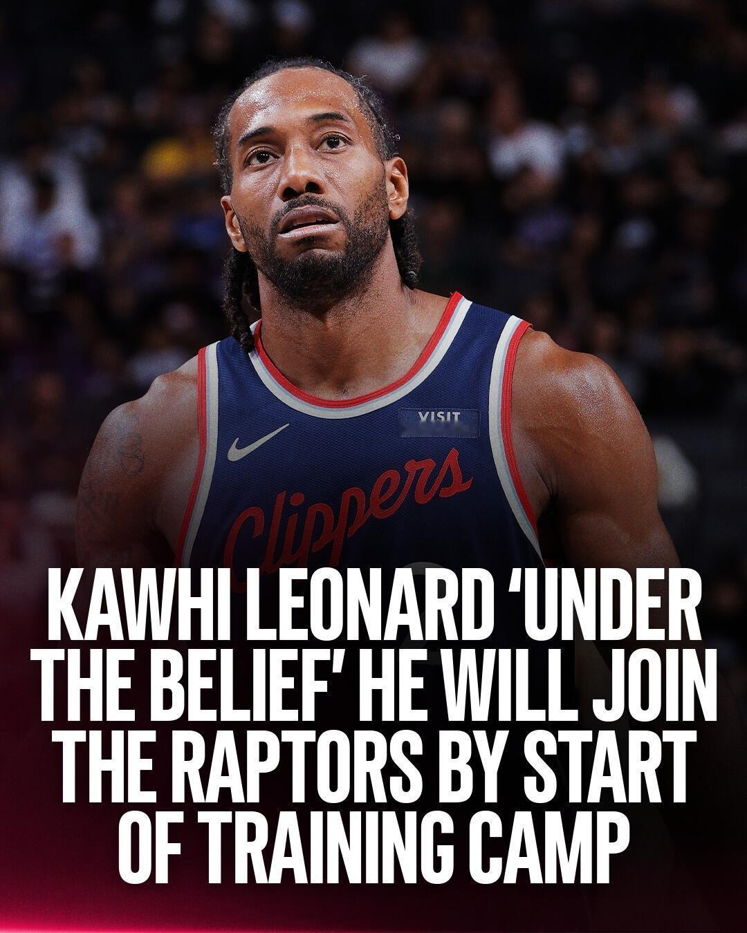 NBA将放行伦纳德交易重磅消息传来，联盟调查结论出炉，不会叫停快船与猛龙的交易，