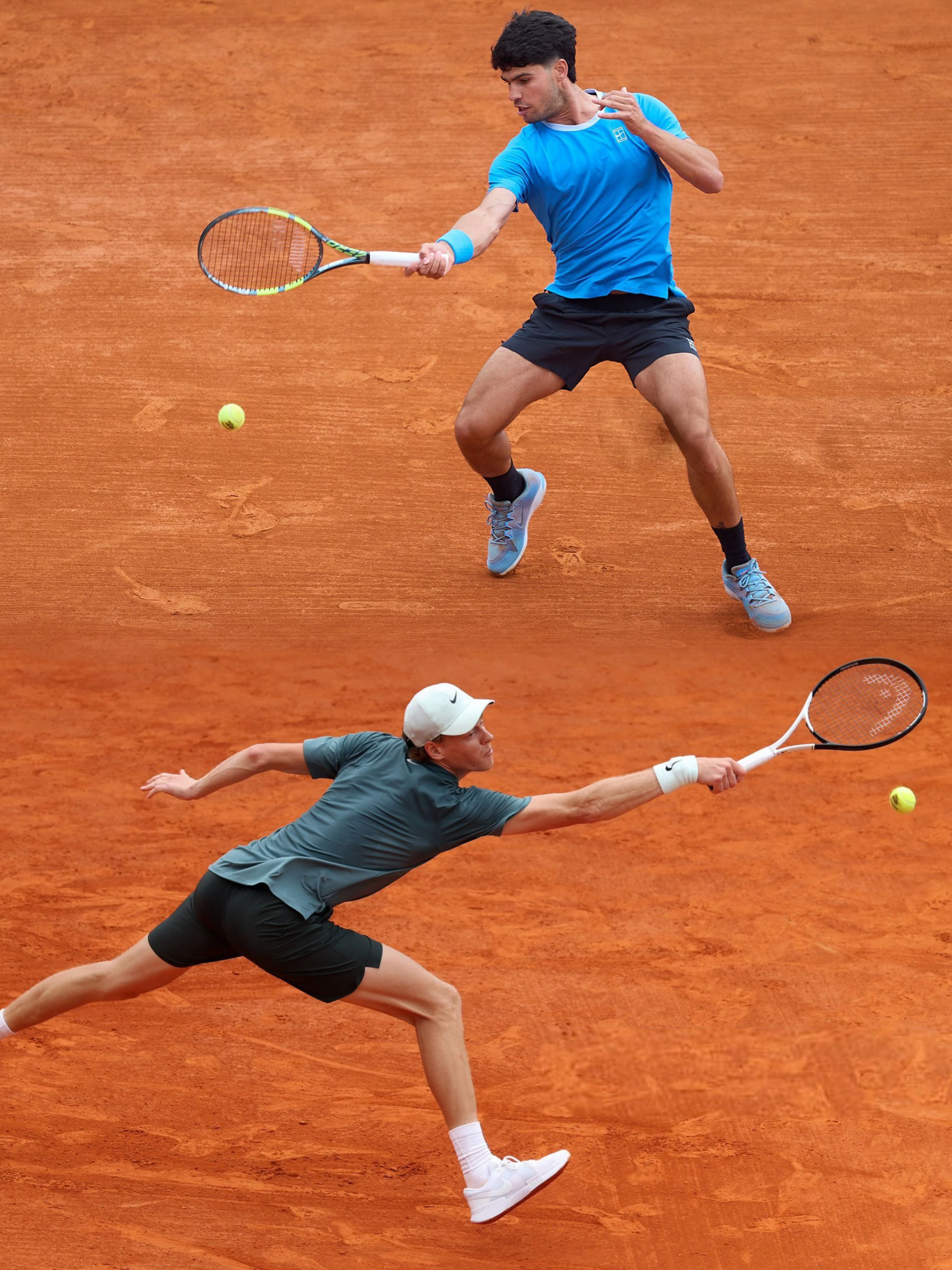 蒙特卡洛大师赛第二轮，阿卡辛纳速扫top50取得红土赛季开门红🔥阿尔卡拉斯6-