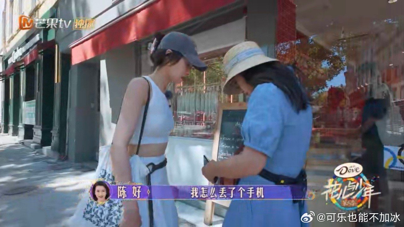 #陈好在法国挨家挨户找手机#屏幕里无助又慌张，刚玩完游戏却发现手机失踪。四处寻找