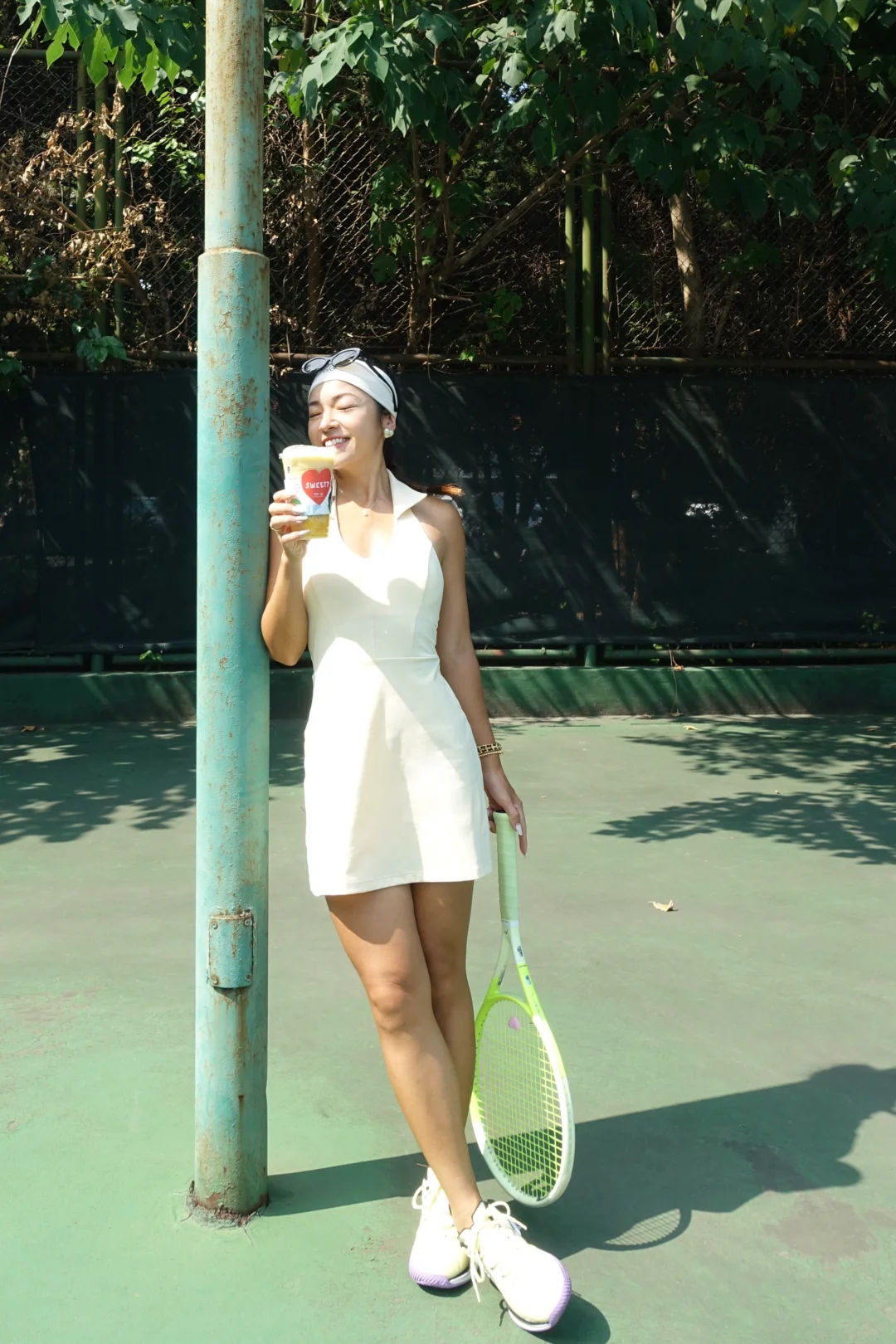 🎾运动后的小绿瓶治愈时刻｜打出甜蜜Love Game！💕 和今天饭...