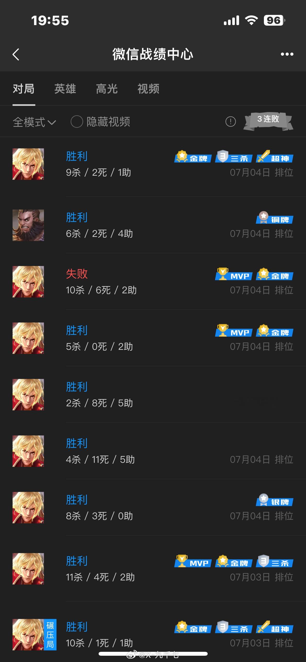 王者荣耀  哇哇哇，我就问问，还有谁，哈哈哈哈，牛不牛逼，厉害不厉害