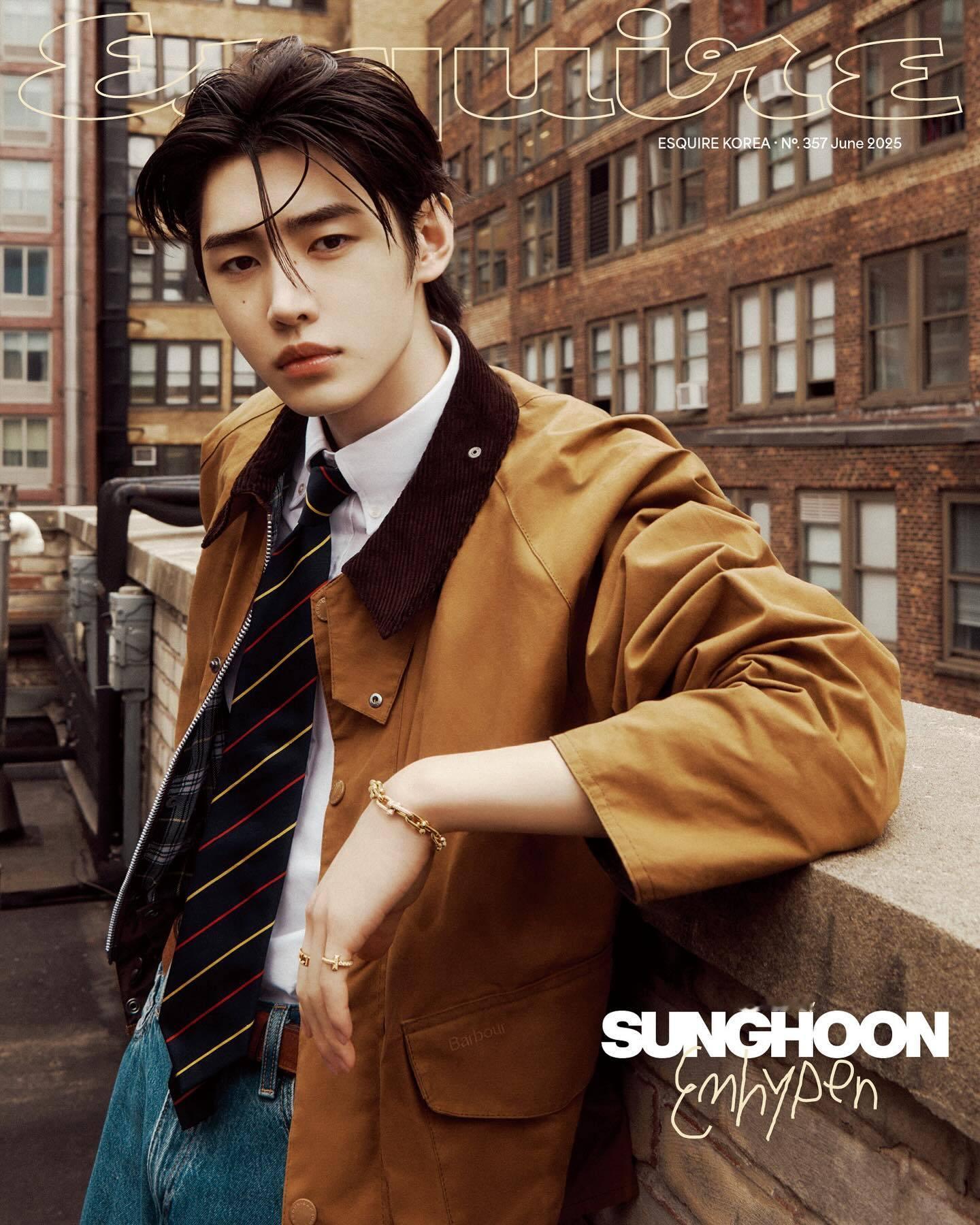 JAKE 、朴成训  in  Esquire Korea  June  2025