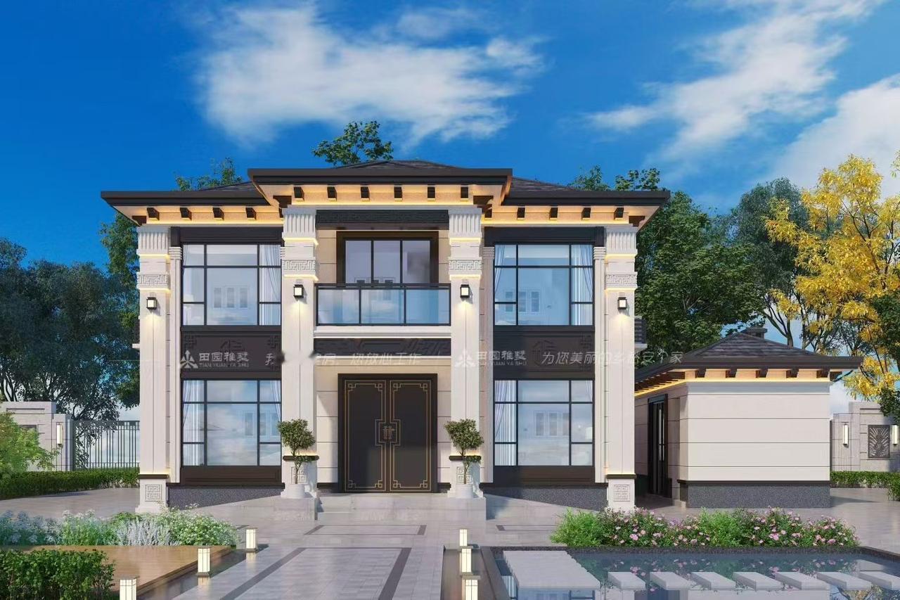 绵阳梓潼又一栋新中式别墅达成施工合作
​房子当成自家修，利润合理明着赚[加油]