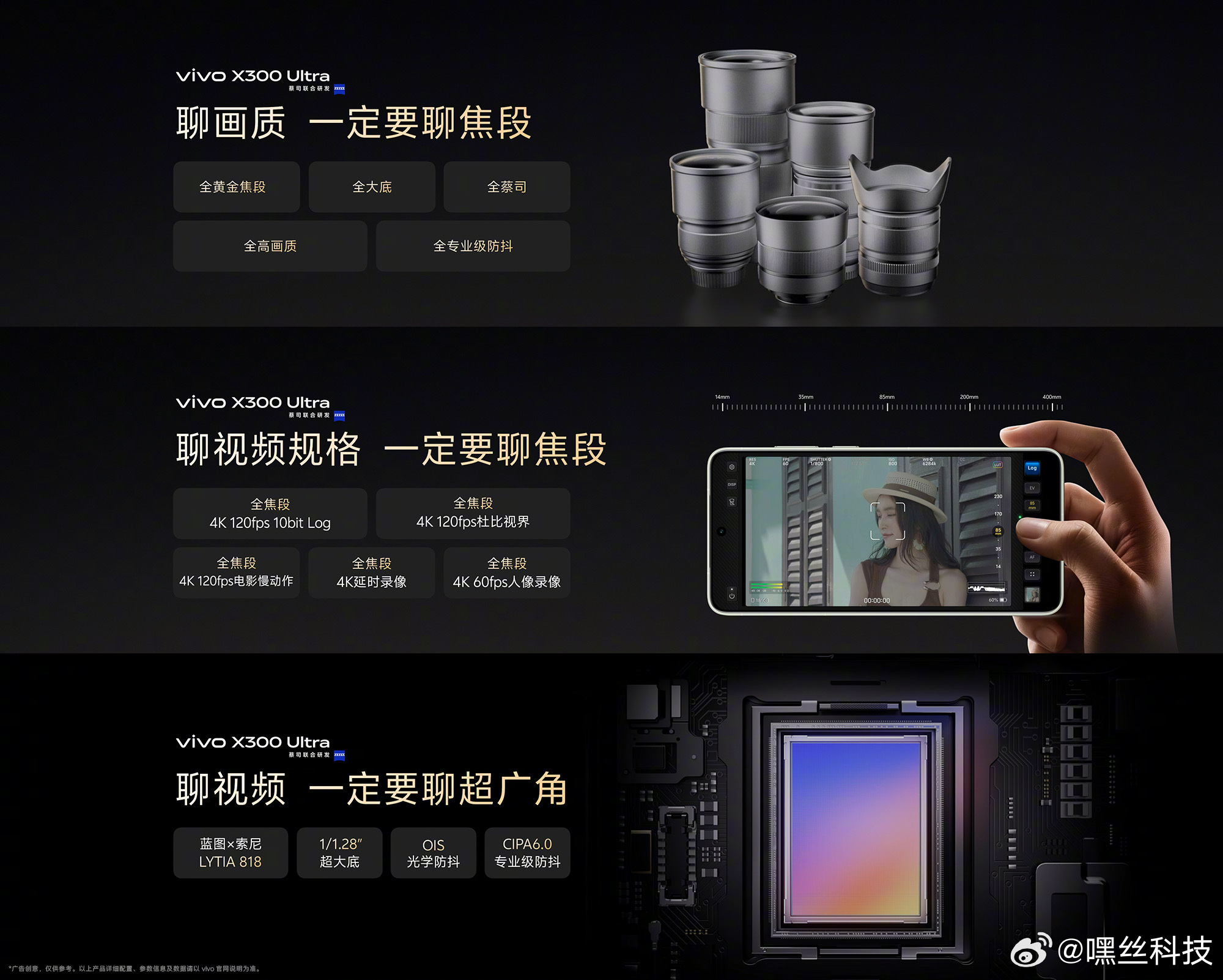 vivo X300 UItra专业V单总结来了～重点看影像部分，硬件搭载了包含1