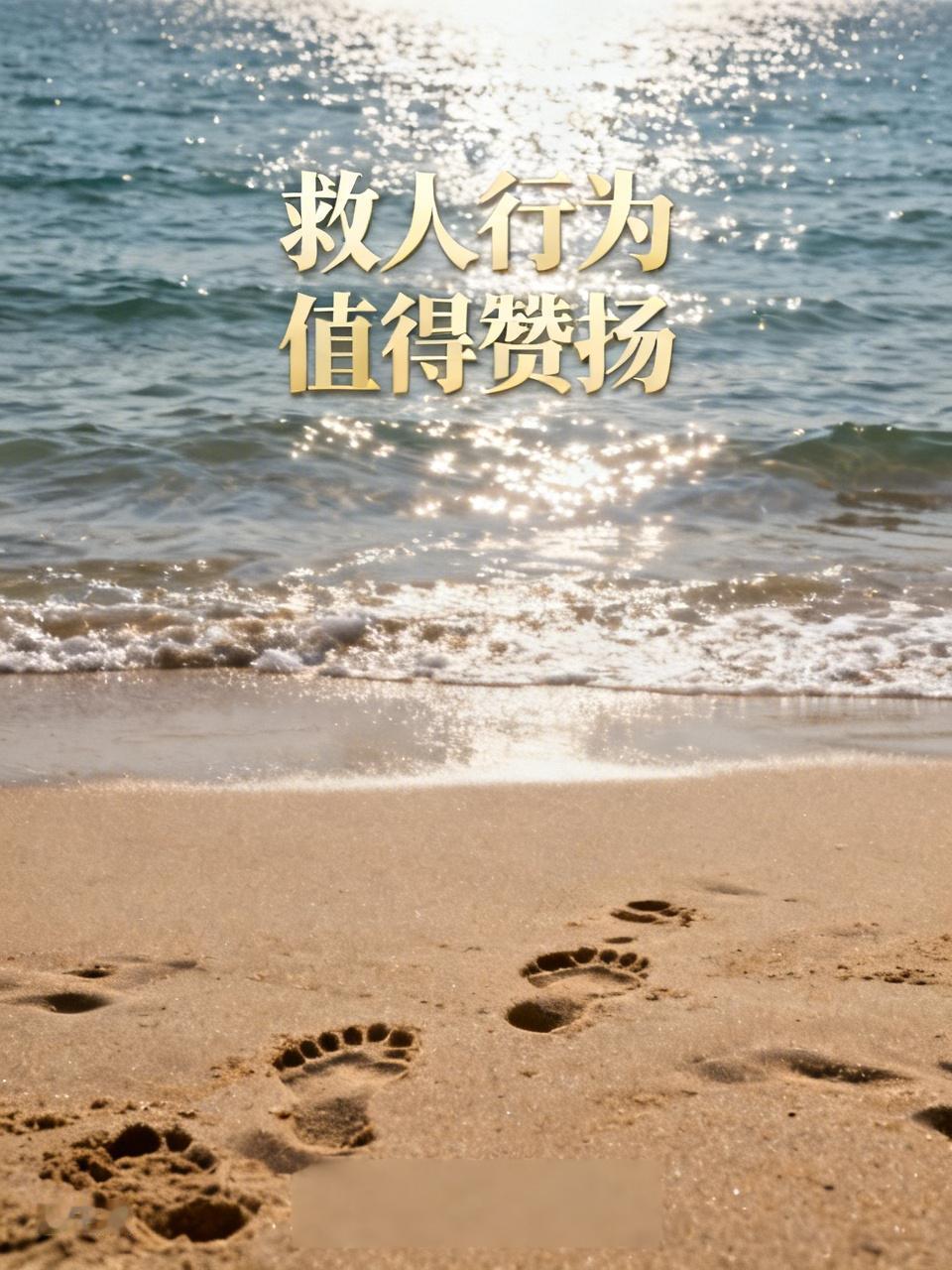 4月26日，海南万宁海滩上，90后护士夫妇姜智文和袁苑的救人行为太赞了！


当