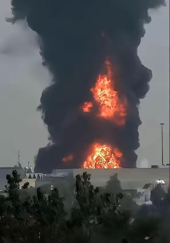 迪拜完了，机场被炸！
40年的建设14天结束。
迪拜这次真的遭了殃，几十年的安稳