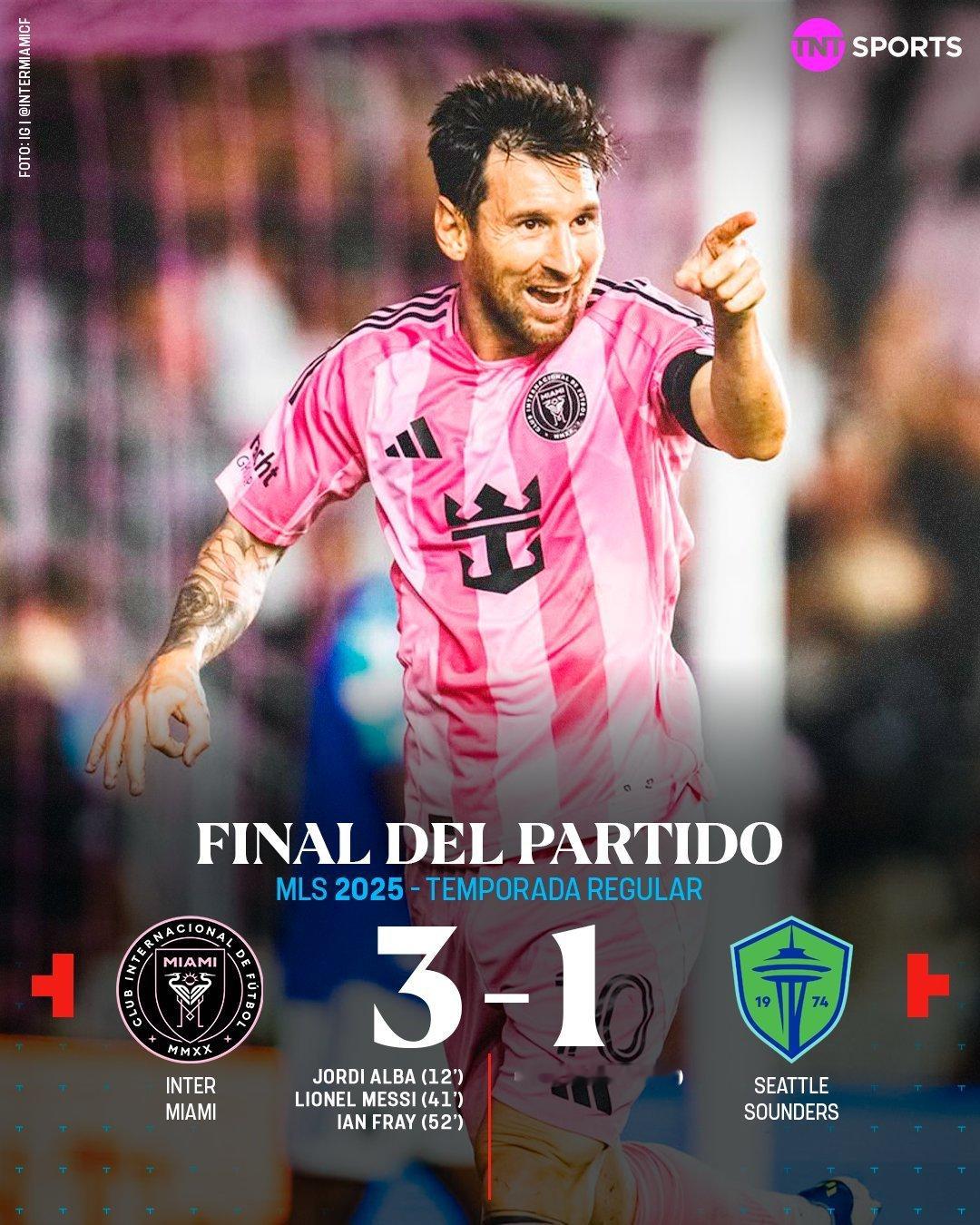 TNT｜迈阿密国际的胜利🔥🦩马斯切拉诺的迈阿密国际在美职联（MLS）中以3-