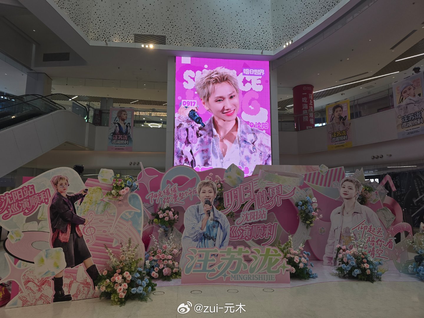 汪苏泷明日世界巡回演唱会汪苏泷明日世界演唱会沈阳站 来汪苏泷痛城啦！是到处都是汪