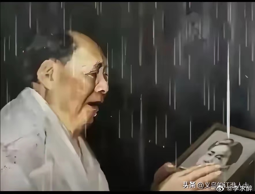 当世界仍被烽烟笼罩，中东局势剑拔弩张之际，不妨将目光定格在这幅油画之上。伟人面容